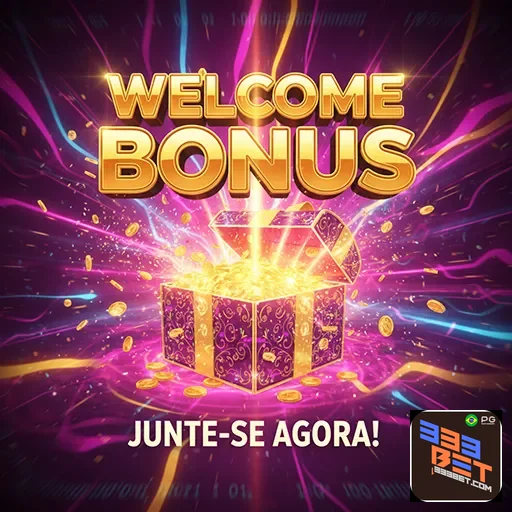 Imagem promocional do 333bet destacando bônus de 5%, promovendo vantagens do site 333bet.