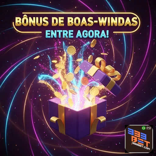 Imagem promocional do bônus da 333bet, destaque para o nome do site 333bet e oferta especial